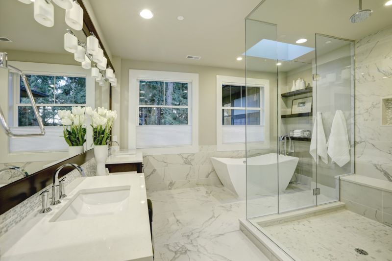 Spa-Style Shower Area